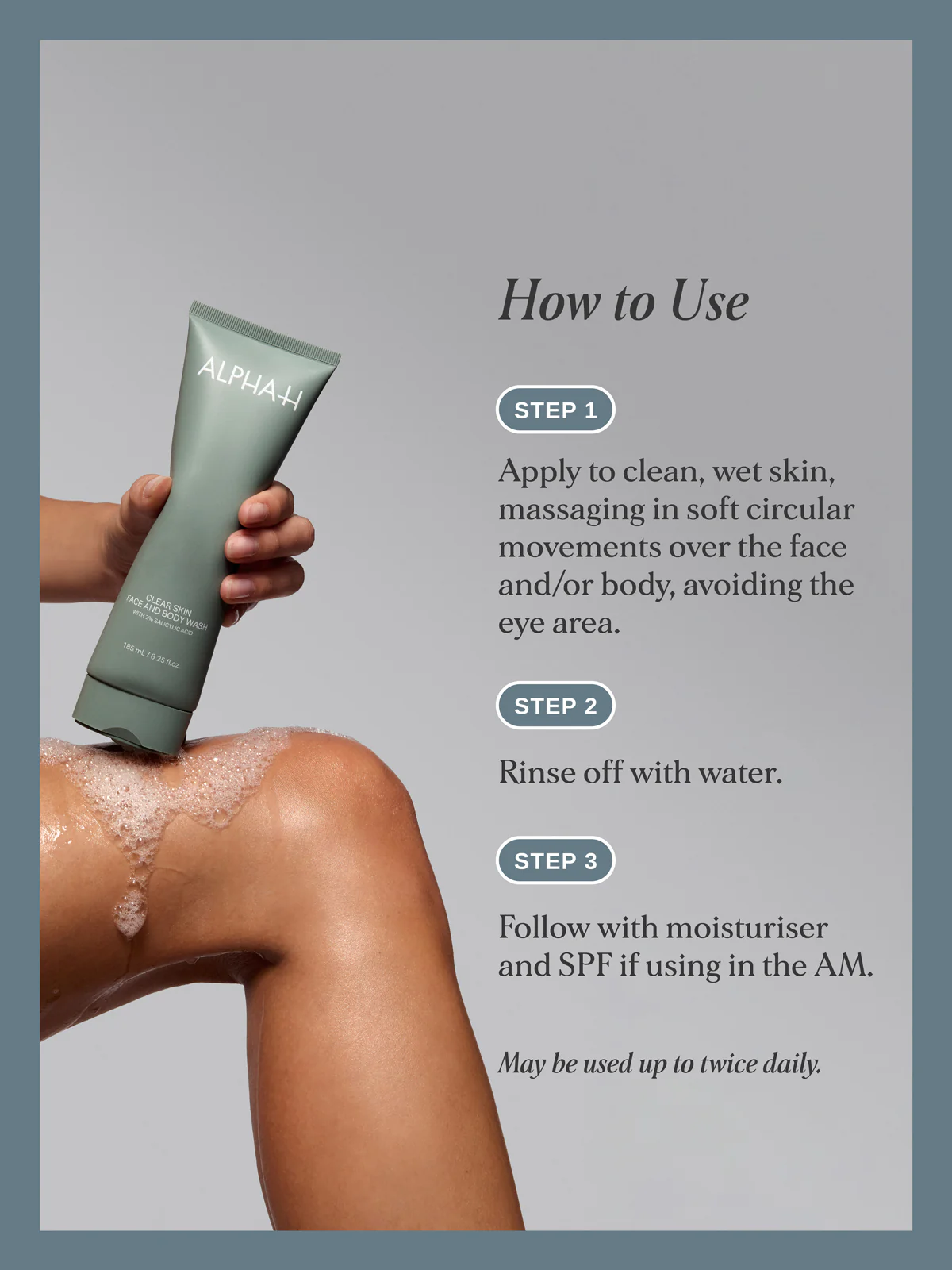 Clear Skin Face and Body Wash - Image 4