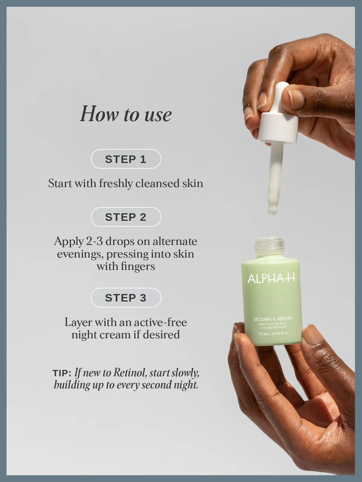 Vitamin A Serum with 0.3% Retinol and 1% Bio-Retinoid - Image 6